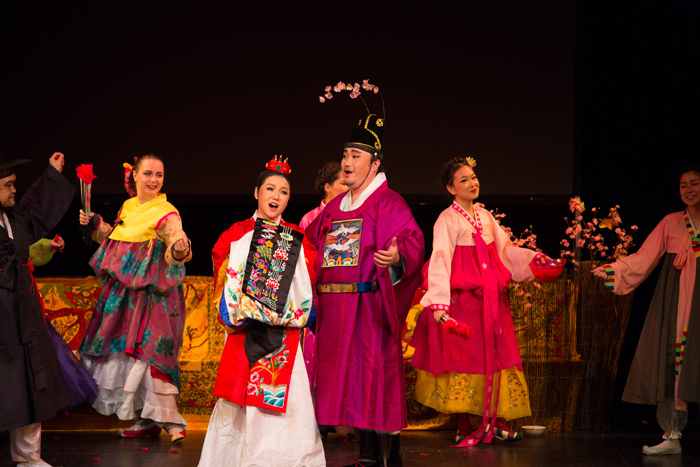 지난 6월 26일 '도나우공원 코리아 페스티벌' 개막일에 공연된 오페라 '춘향전' (사진: 주오스트리아 한국대사관) 