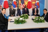 Südkorea-USA-Japan-Gipfel (Juni 2022)