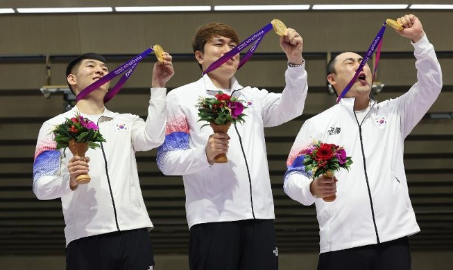 Vier Goldmedaillen kamen für Südkorea dazu
