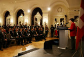 Präsidentin nimmt an Schweizer Geschäftsforum teil