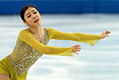 Die „Königin des Eiskunstlaufs” Kim Yuna kämpft um ihr zweites olympisches Gold 