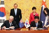Korea und Australien unterzeichnen Freihandelsabkommen