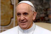 Papst Franziskus richtet sich an die Gläubigen