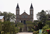 Früher Katholizismus in Korea: die katholische Kirche Hapdeok