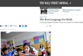 Wall Street Journal erklärt Koreanisch zu einer der besten Sprachen für das Erlernen von Mathematik