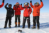 Forschungsstation in der Antarktis betreibt Gletscherforschung