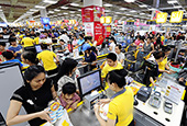 Koreanische Einzelhändler überzeugen vietnamesische Kunden 