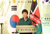 Präsidentin Park unterstreicht wirtschaftliche Expansion zwischen Korea und Kenia