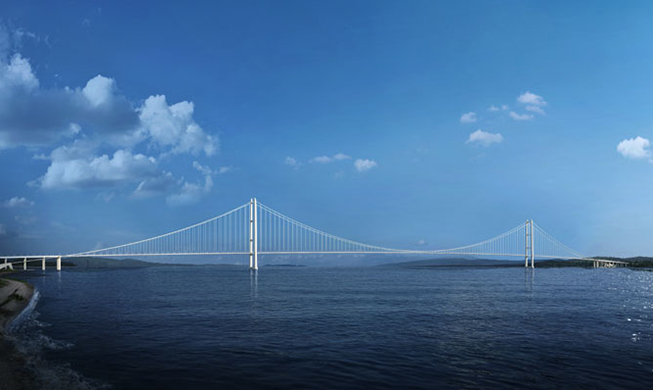 Korea soll längste Hängebrücke der Welt bauen 