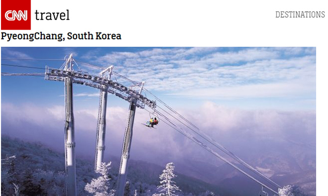 CNN Travel: ‚Pyeongchang ist einer der besten Orte im Jahr 2018 für einen Besuch’