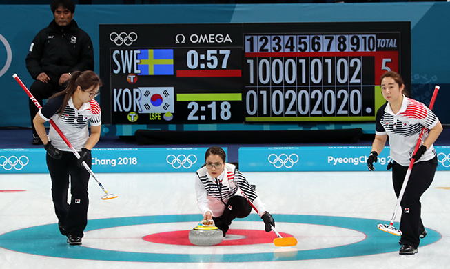 Südkoreas Curling-Frauen besiegen überraschend den Topfavoriten