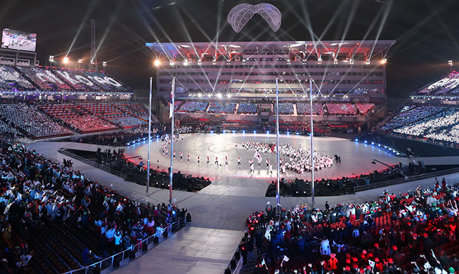 Winterparalympics in PyeongChang beginnen Reise der Leidenschaft und Koexistenz