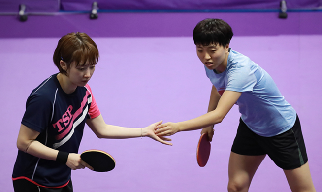 Süd- und Nordkorea treten als ein gemeinsames Team beim Tischtennisturnier der Korea Open an