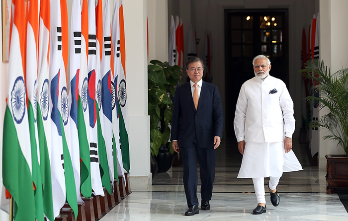 Korea-Indien-Gipfel (Juli 2018)