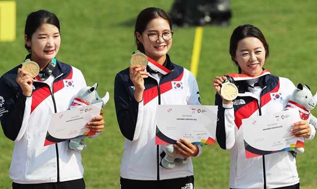 [Asienspiele 2018] Sechster Sieg in Folge: Frauenteam im Bogenschießen