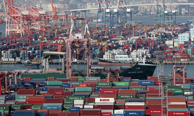 Das Handelsvolumen von Südkorea überschreitet eine Billion US-Dollar