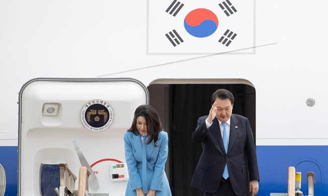 Präsident Yoon reist zu einwöchigem Staatsbesuch in die USA
