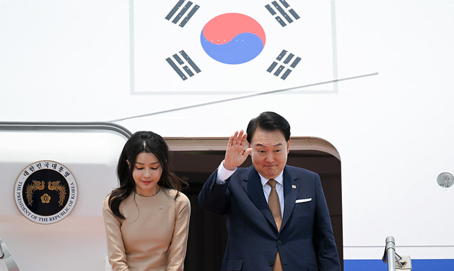 Präsident Yoon besucht die USA für die 78. UN-Vollversammlung