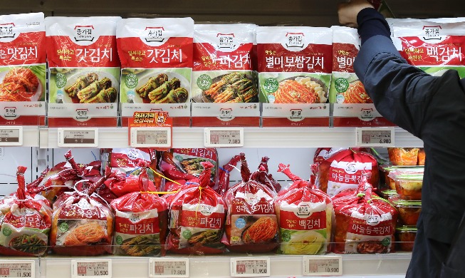Südkoreas Kimchi-Exporte erreichen 2021 einen neuen Höchststand