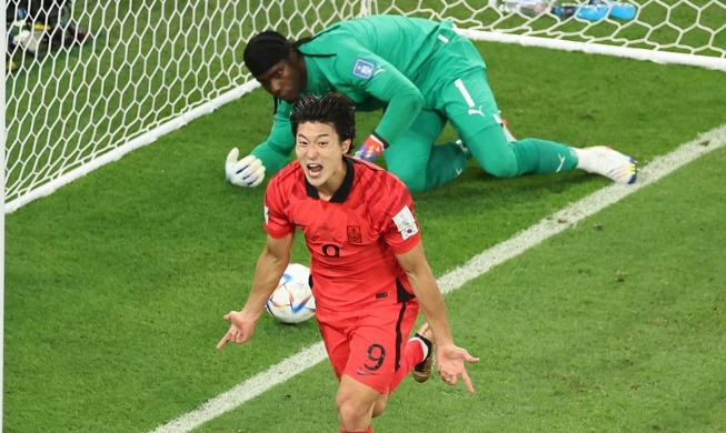 Stürmer Cho ist der erste Koreaner, der Doppelpack im WM-Spiel erzielt