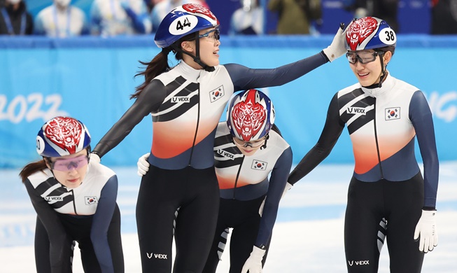 Südkorea gewinnt Silber in der 3.000-m-Staffel der Frauen