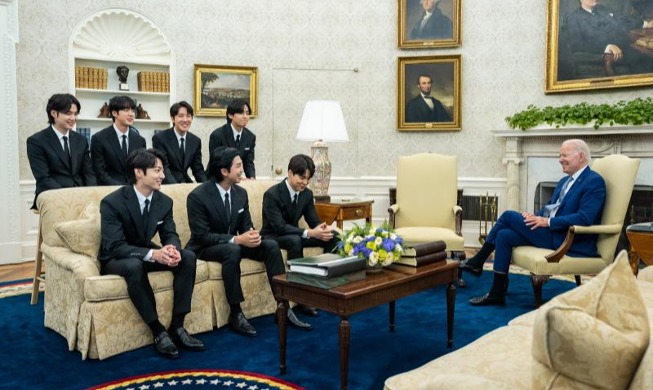 BTS spricht sich beim Besuch im Weißen Haus gegen antiasiatische Hassverbrechen aus