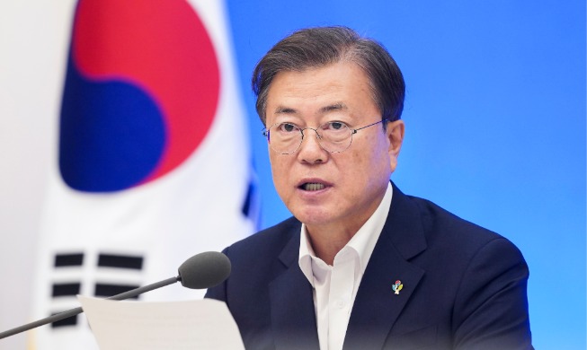 Präsident Moon: Die koreanische Version des New Deal basiert auf einem integrativen Land