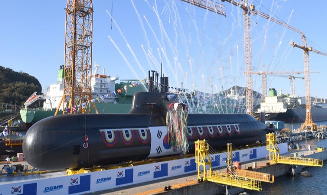 Korea enthüllt zweites 3.000-Tonnen-U-Boot