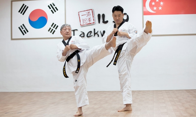 [Interview mit Koreanern im Ausland der nächsten Generation, die für K-Kultur werben ⑤] Koreanischer Taekwondo-Lehrer in Singapur KIM JONG YOON