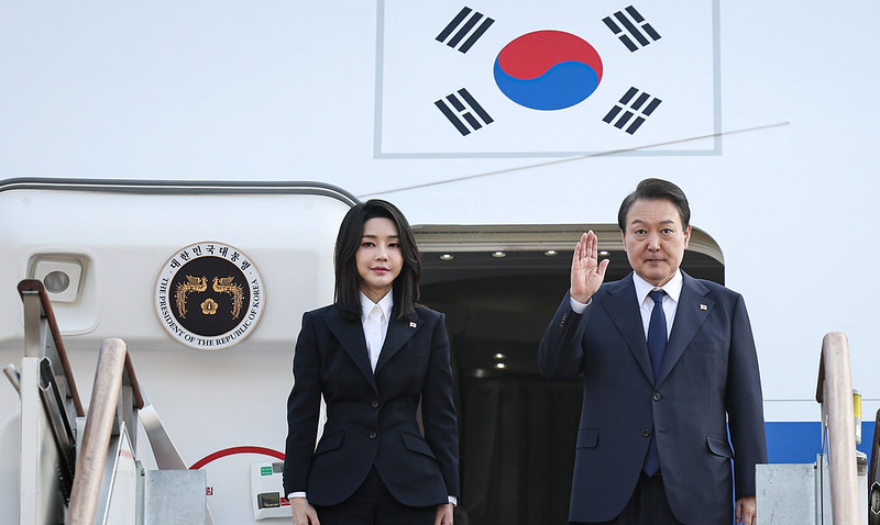 Präsident Yoon zu Besuch in den VAE und der Schweiz