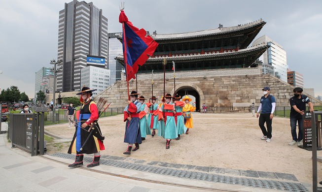 [Korea in Fotos] Der hintere Teil des Sungnyemun-Tors ist wieder geöffnet