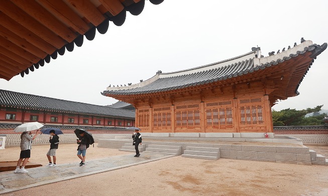 Gyejodang im Gyeongbokgung-Palast wurde nach 110 Jahren restauriert