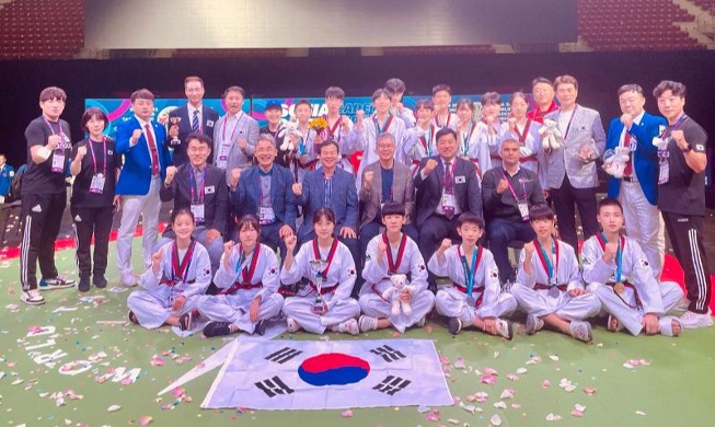 Südkorea hat beim World Youth Taekwondo Tournament sein bestes Ergebnis erzielt