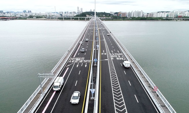 [Korea in Fotos] 31. Brücke über den Fluss Hangang in Seoul eröffnet