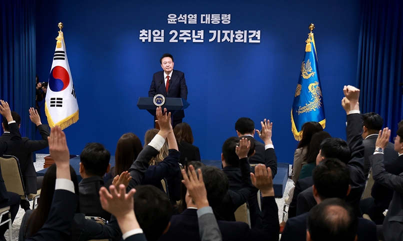 Rückblick auf die zweijährige Präsidentschaft von Präsident Yoon Suk Yeol