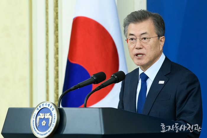 Der südkoreanische Präsident Moon Jae-in wird sich in der kommenden Woche auf einer Asienreise in Brunei, Malaysia und Kambodscha befinden. ⓒ Hyoja-dong Studio