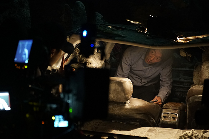 In dem Katastrophenfilm „Tunnel“ verkörpert Schauspieler Ha Jung-woo einen Mann, der auf engstem Raum ums Überleben kämpft. .