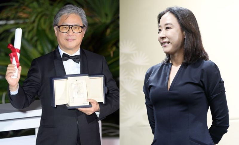 Regisseur Park Chan-wook und die im Mai gestorbene Schauspielerin Kang Soo-yeon werden mit Orden für kulturelle Verdienste ausgezeichnet. ⓒ Facebook-Seite von CJ ENM Movie, Busan Internationales Fimfestival