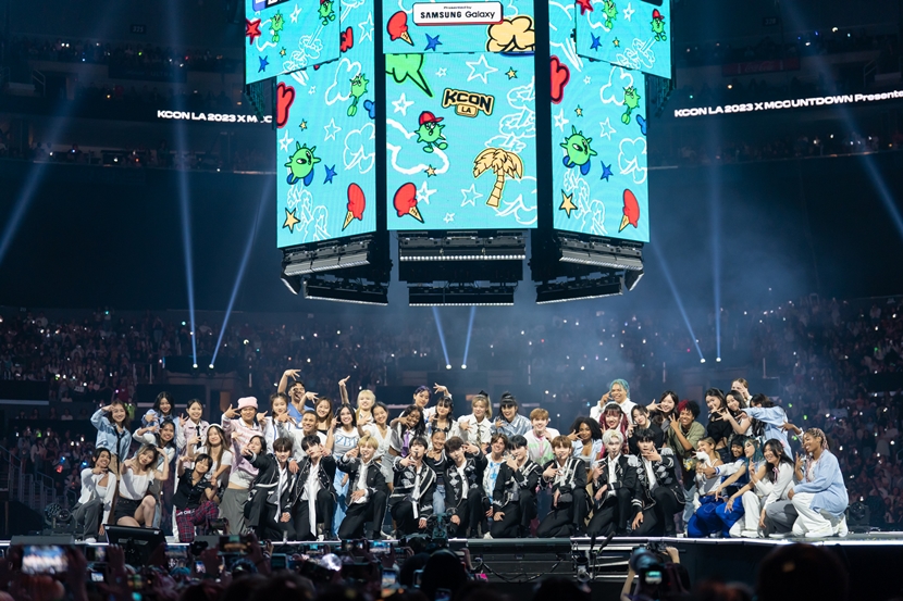 Das „KCON LA 2023“ im Crypto.com Arena in den Los Angeles, den USA, fand am 19. August statt.