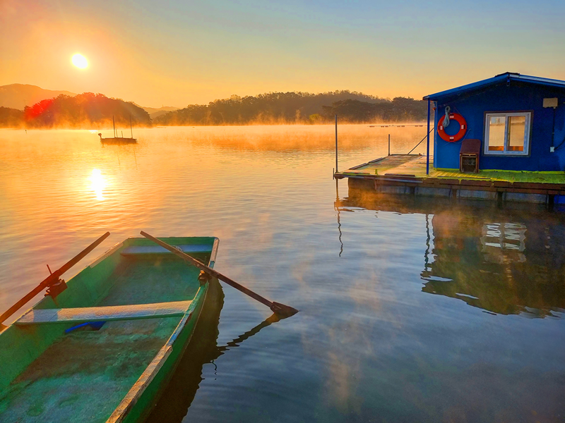 Die Landschaft am Gosam-See in Anseong in der Provinz Gyeonggi-do. ⓒ Gyeonggi Tourism Organization