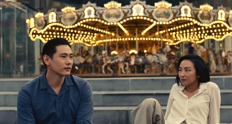 Eine Szene aus dem Film „Past Lives“.
