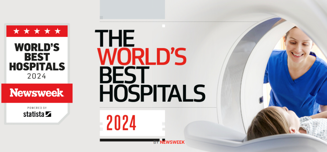 Zur am 5. März von der US-amerikanischen Wochenzeitschrift Newsweek veröffentlichten Liste „World's Best Hospitals 2024” zählen 17 koreanische Krankenhäuser unter 250 Krankenhäusern der Welt. ⓒ Screenshot aus der offiziellen Webseite von Newsweek