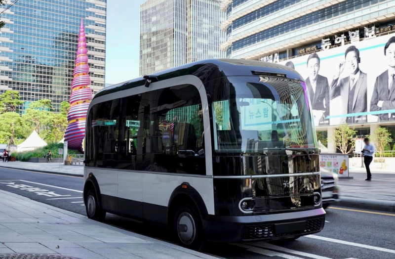 Der “Cheonggyecheon-selbstfahrenden-Bus” wird als ein Tourismusangebot für die ausländischen Touristen in Seoul entwickelt. © Offizielle Seite von Facebook der Seouler Stadtregierung 