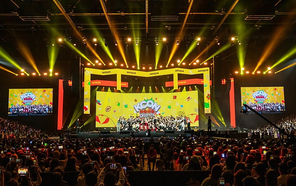 Das Ministerium für Kultur, Sport und Tourismus und Korean Foundation for International Cultural Exchange (KOFICE) gab am 2. April das Ergebnis der Untersuchung für die aktuelle Lage über Hallyu im Ausland fürs Jahr 2024. Foto von KCON HONG KONG 2024 vom 30. bis zum 31. März in Hongkong. ⓒ CJ ENM