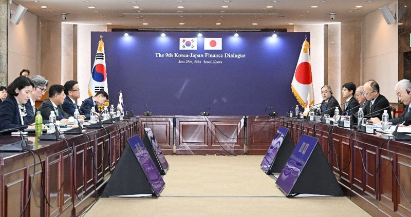 Das 9. Finanzministertreffen zwischen Korea und Japan wurde am 25. Juni im Regierungskomplex Seoul in Jongno-gu in Seoul abgehalten. ⓒ Ministerium für Wirtschaft und Finanzen