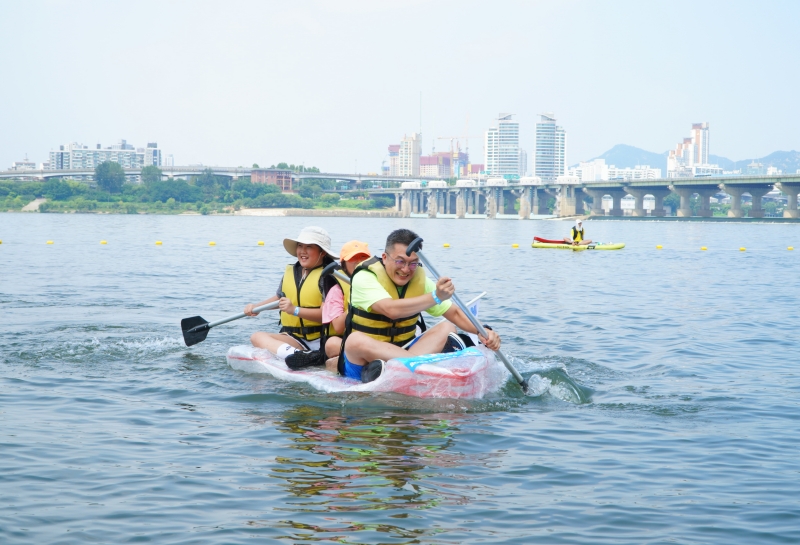 Das Programm “My Hangang Boat Race” wird vom 10. bis zum 11. August im Jamsil-Hangang-Park veranstaltet.
