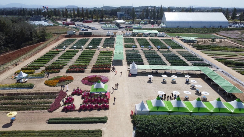 “KOREA SEED EXPO 2024“ findet vom 16. bis zum 18. Oktober auf einem privaten Forschungskomplex in Gimje, der Provinz Jeollabuk-do, statt. Foto der KOREA SEED EXPO letzten Jahres. ⓒ Offizielle Webseite von KOREA SEED EXPO 2024