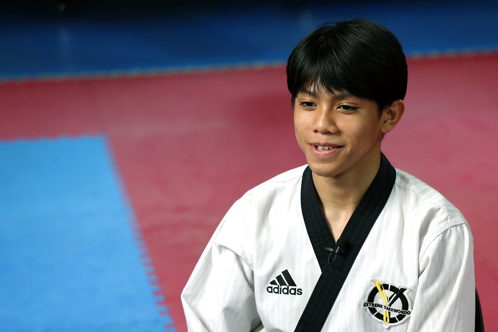  Am 25. Februar nimmt Byeon Jae-young am Interview mit Korea.net in der Sporthalle an der Yonin-Universität in Yongin in der Provinz Gyeonggi-do ⓒ Lee Jun Young/korea.net