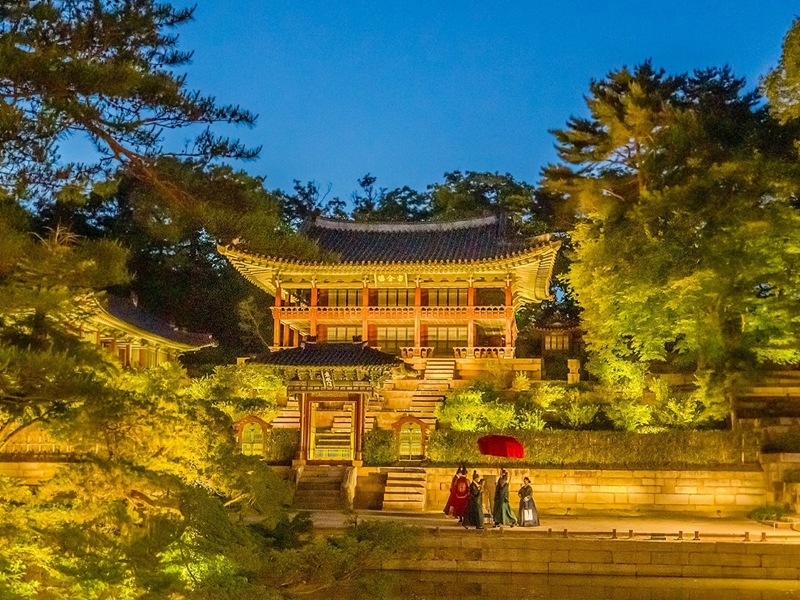 ▲Das Amt für Kulturerbeverwaltung veranstaltet im April zwei Programme “Sternenlicht Tour im Gyeongbokgung-Palast” und “Moonlight Tour im Changdeokung-Palast” ⓒ Offizielles Instagram-Konto des Amtes für Kulturerbeverwaltung