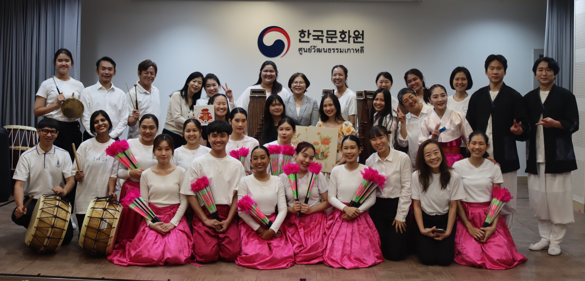  Das Koreanische Kulturzentrum in Thailand hielt im Dezember letzten Jahres die Abschlussfeier für die Kulturkurse ab